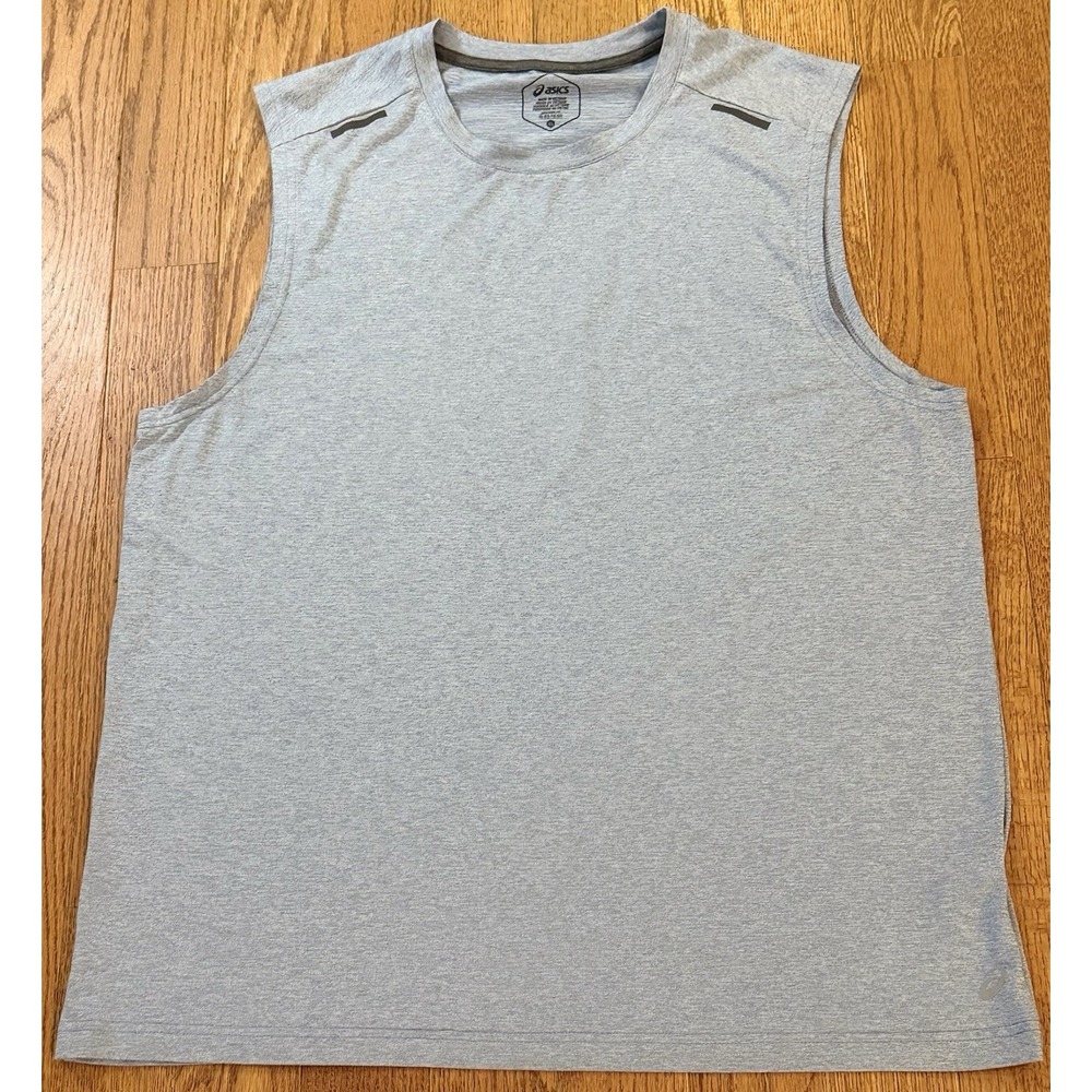 ASICS Men's XL Sleeveless Athletic Tank Top Shirt Light Blue